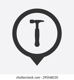 illustration of vector building modern icon in design