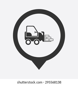 illustration of vector building modern icon in design