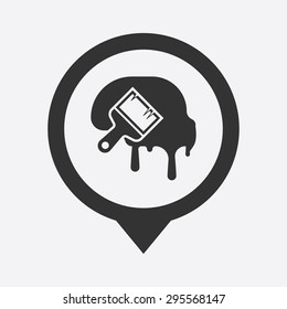 illustration of vector building modern icon in design