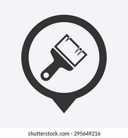 illustration of vector building modern icon in design