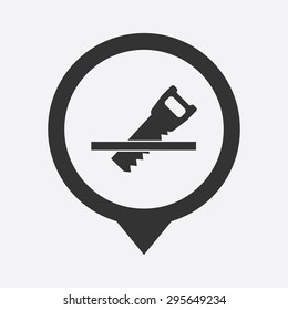 illustration of vector building modern icon in design