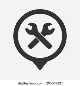 illustration of vector building modern icon in design