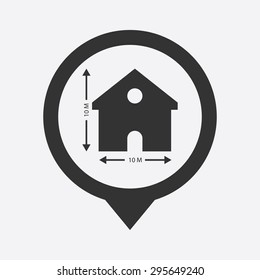illustration of vector building modern icon in design