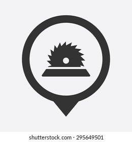 illustration of vector building modern icon in design