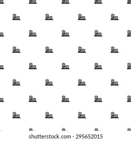 illustration of vector building modern icon in design