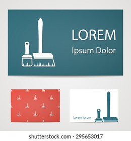illustration of vector building modern icon in design