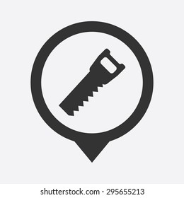 illustration of vector building modern icon in design