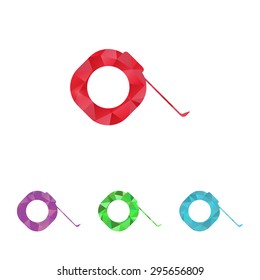 illustration of vector building modern icon in design