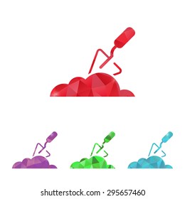 illustration of vector building modern icon in design