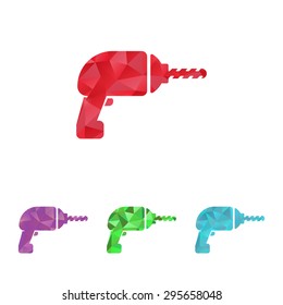 illustration of vector building modern icon in design