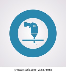 illustration of vector building modern icon in design