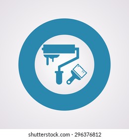 illustration of vector building modern icon in design