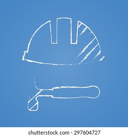 illustration of vector building modern icon in design