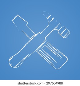 illustration of vector building modern icon in design