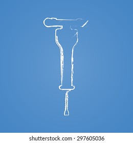 illustration of vector building modern icon in design