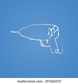 illustration of vector building modern icon in design