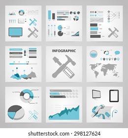 illustration of vector building modern icon in design