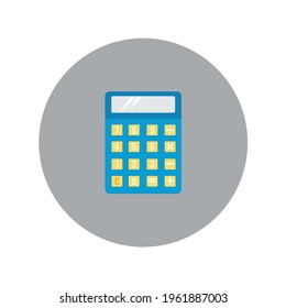 illustration vector calculator icon. EPS 10