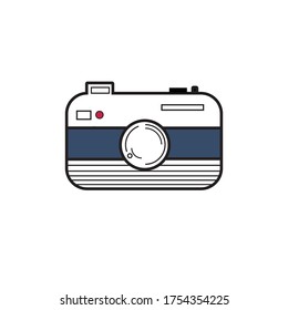Illustration vector of camera. good for entertaiment and fashion