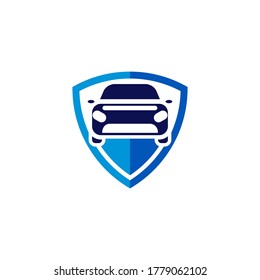 illustration of a vector car sticker in full color style