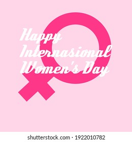 Illustration vector cards design happy women's day