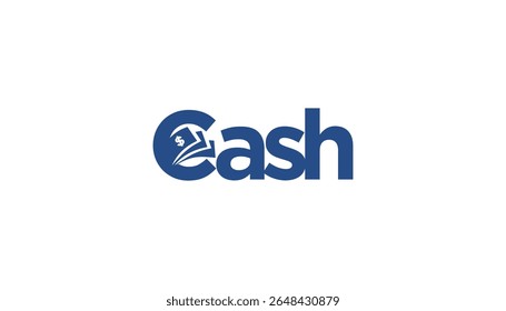 Illustration vector of cash money for finance business logo design template element