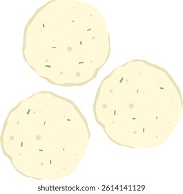 Illustration vector of cireng snack