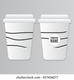 Illustration of Vector Coffee Cup