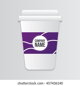 Illustration of Vector Coffee Cup