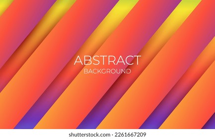 illustration vector colorful abstract geometric gradient futuristic background Abstract futuristic vector backgound