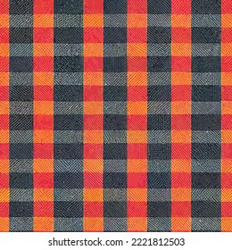 illustration vector of colorful gingham seamless pattern 