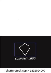 Illustration vector company logo 3D update and attractive