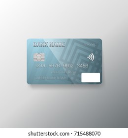 Illustration of Vector Credit Card