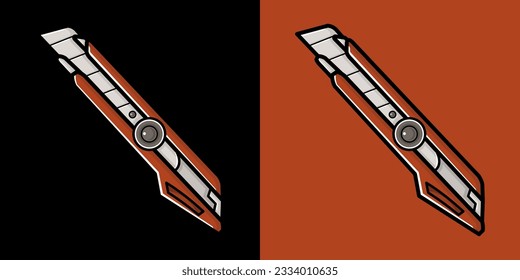 illustration vector of cutter design