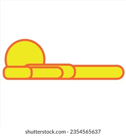 illustration vector design about sleeping pose