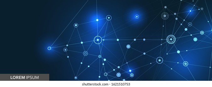 Illustration Vector design digital technology concept.