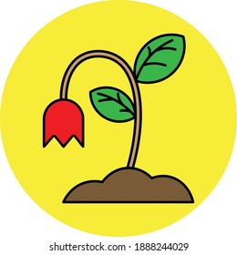 Illustration, Vektordesign von Blumenaufnahmen Symbol. Diese Icons sind die perfekte Lösung für Online- und Druckprojekte wie Banner, Folien, Webseiten-Icons, etc.
