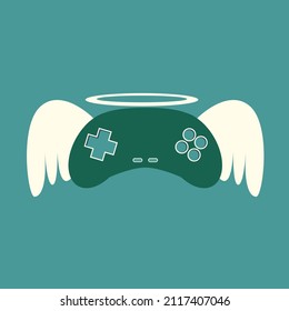 Ilustración de diseño vectorial del logotipo del juego del cielo