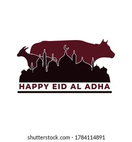 Illustration Vector Design of moslem holiday . the islamic greeting poster
