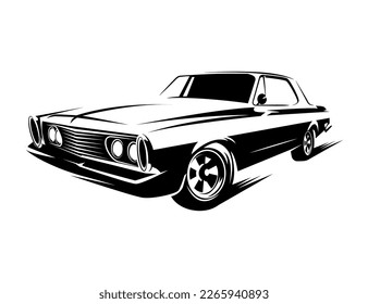 illustration vector design of silhouette car vehicle design
