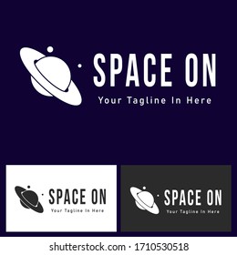 Illustration Vector Design Of Space Logo. Good Logo For Company Or Comunity