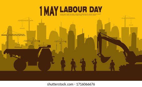 Illustration Vector Design Of World Labour Day