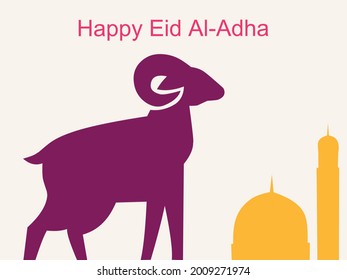 Illustration vector Eid al adha