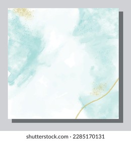 Impresión de 10 vectores de ilustración EPS. Dibujar a mano acuarela abstracta pintada. estética contemporánea boho arte moderno de mediados de siglo en estilo escandinavo de diseño nórdico
