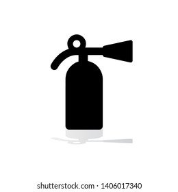 Illustration vector extinguisher object simple icon