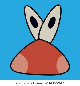 Illustration Vector Flat Design Character