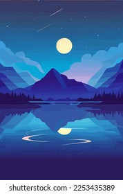 Illustration in vector form for Blue Monday. the year's most gloomy and saddest day.