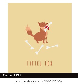 illustration vector : funny cartoon ,for gretting card , baby clothes , child room poster 