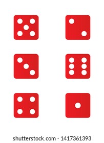 Illustration vector gambling simple icons