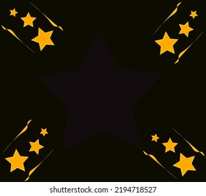 ilustración de gafas vectoriales de estrellas oscuras, perfectas para fondos de temática espacial, fondos de pantalla o logotipos, etc.